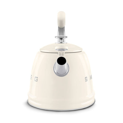 Smeg 50’s Retro Style Stovetop Kettle 2.3 Liters With Boiling Whistle Alert - Al Rugaib Furniture