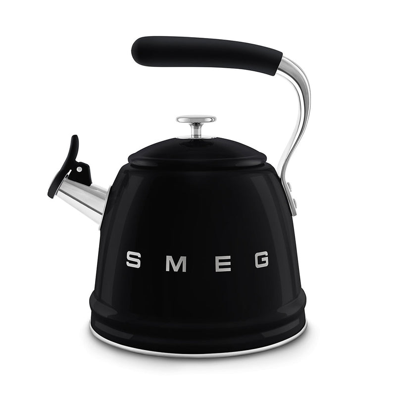 Smeg 50’s Retro Style Stovetop Kettle 2.3 Liters With Boiling Whistle Alert - Al Rugaib Furniture