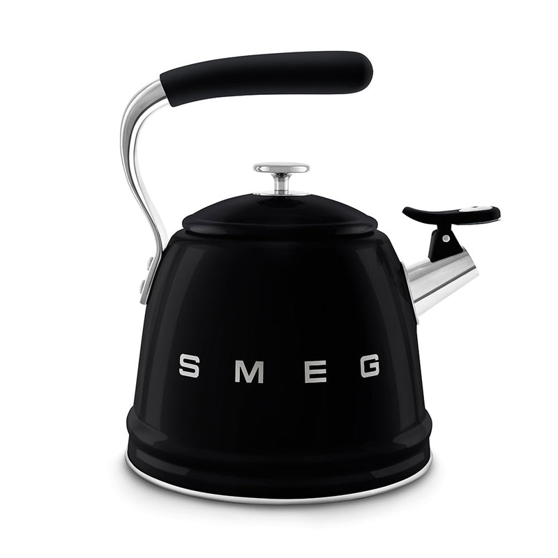 Smeg 50’s Retro Style Stovetop Kettle 2.3 Liters With Boiling Whistle Alert - Al Rugaib Furniture