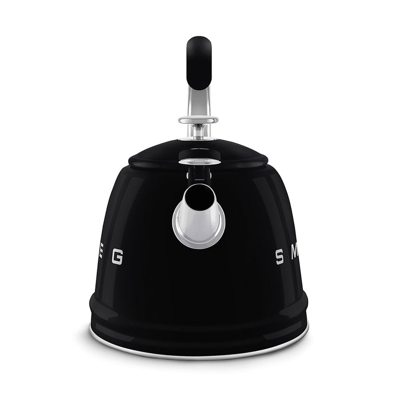 Smeg 50’s Retro Style Stovetop Kettle 2.3 Liters With Boiling Whistle Alert - Al Rugaib Furniture