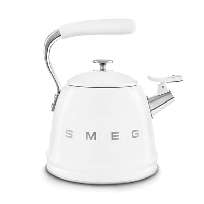 Smeg 50’s Retro Style Stovetop Kettle 2.3 Liters With Boiling Whistle Alert - Al Rugaib Furniture