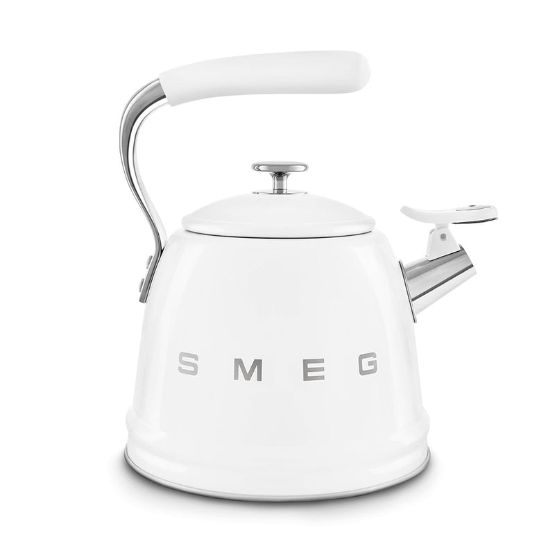 Smeg 50’s Retro Style Stovetop Kettle 2.3 Liters With Boiling Whistle Alert - Al Rugaib Furniture