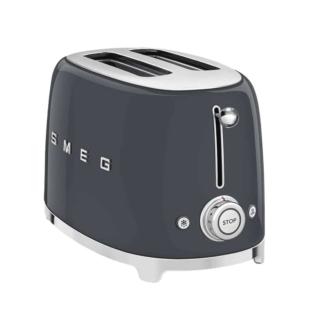 Smeg 50's Style 2-Slice Toaster, Gold Toasters| SMEG