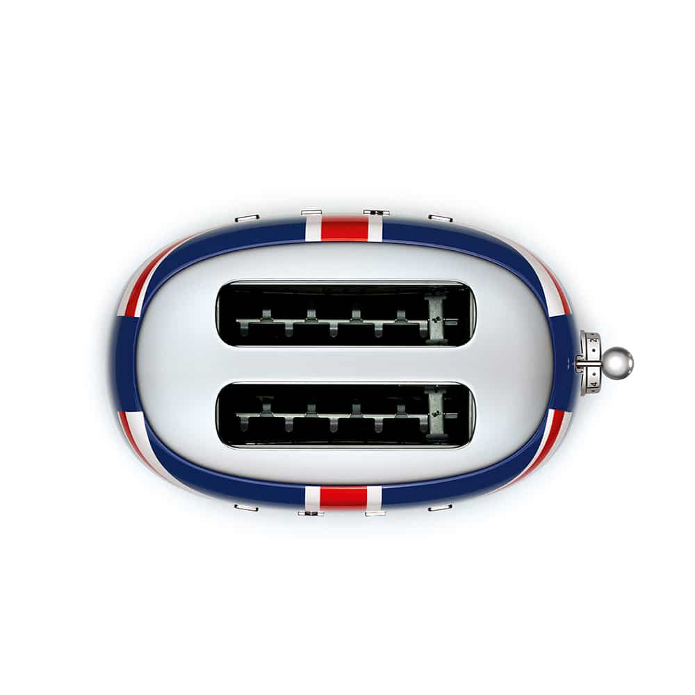 Smeg 50's Style 2-Slice Toaster, Gold Toasters| SMEG