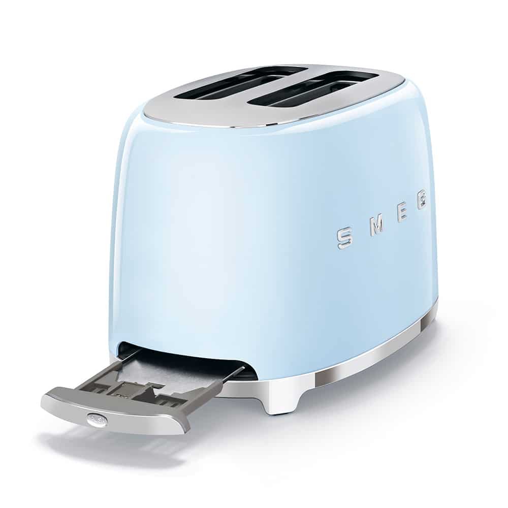 Smeg 50's Style 2-Slice Toaster, Gold Toasters| SMEG