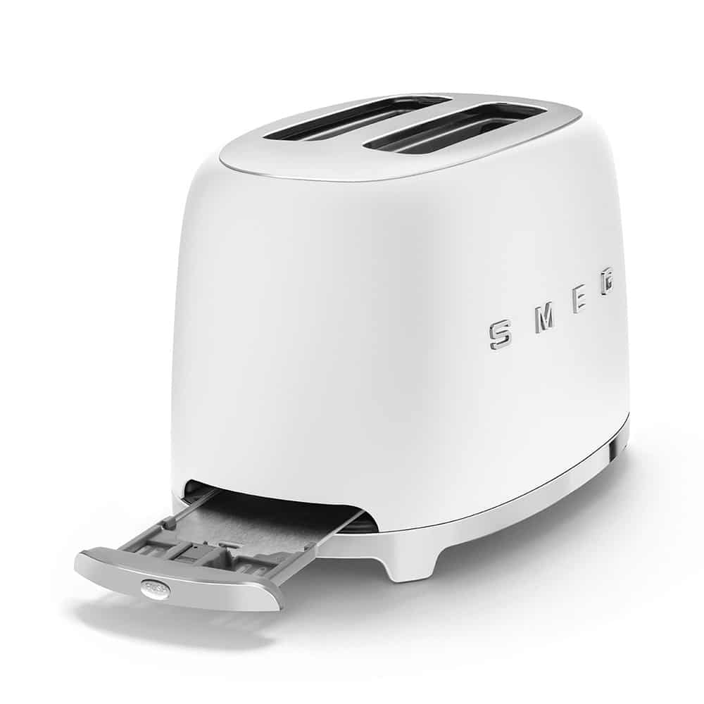 Smeg 50's Style 2-Slice Toaster, Gold Toasters| SMEG
