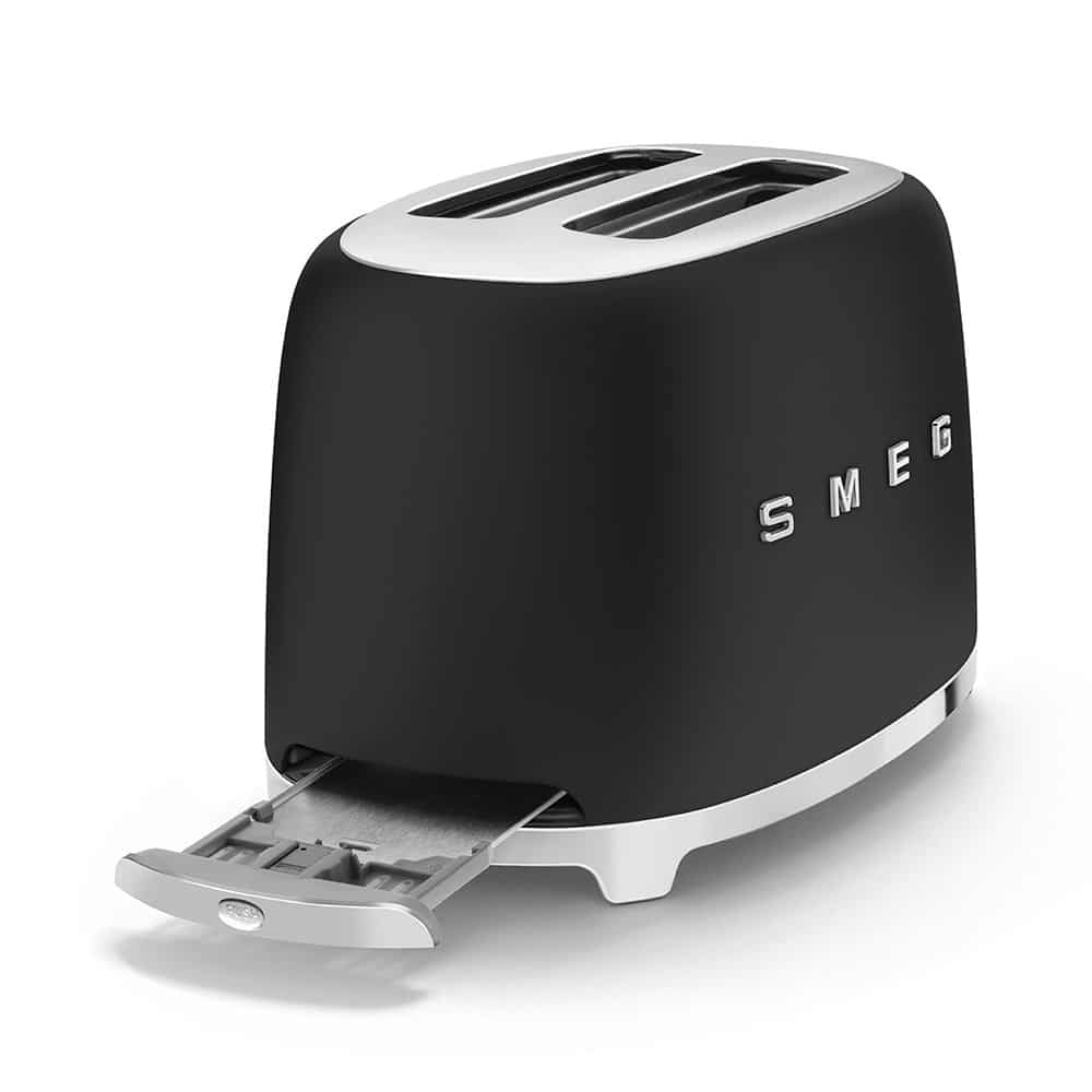 Smeg 50's Style 2-Slice Toaster, Gold Toasters| SMEG