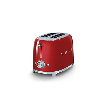 Smeg 50's Style 2 - Slice Toaster, Red - Al Rugaib Furniture