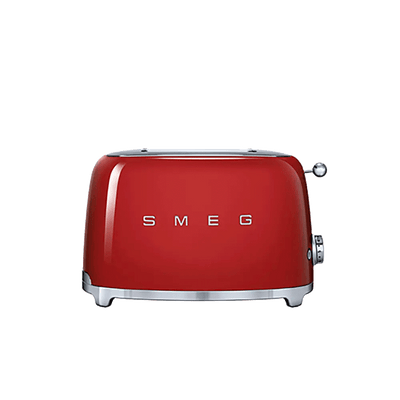 Smeg 50's Style 2 - Slice Toaster, Red - Al Rugaib Furniture