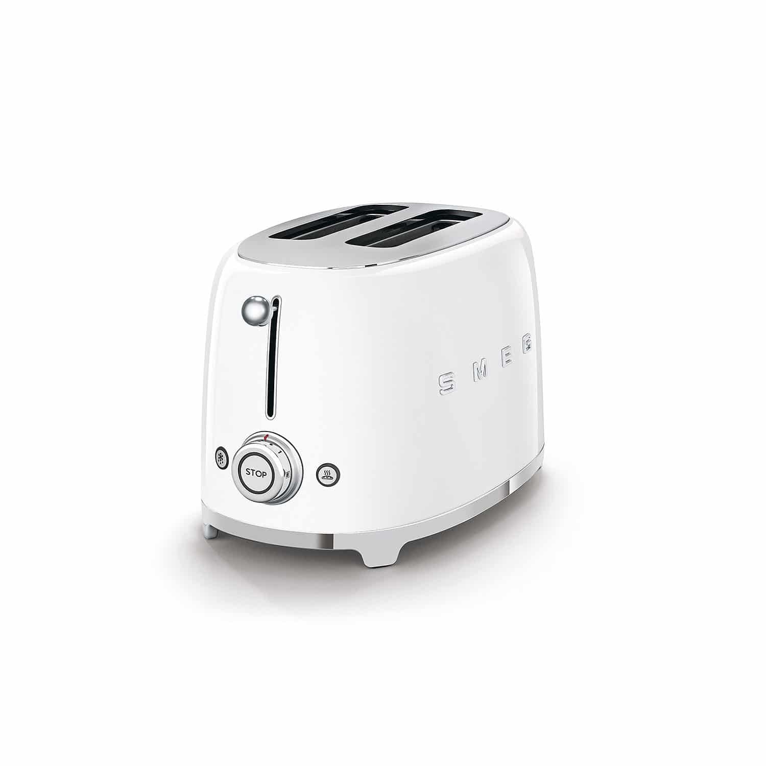 Smeg 50's Style 2-Slice Toaster, Gold Toasters| SMEG