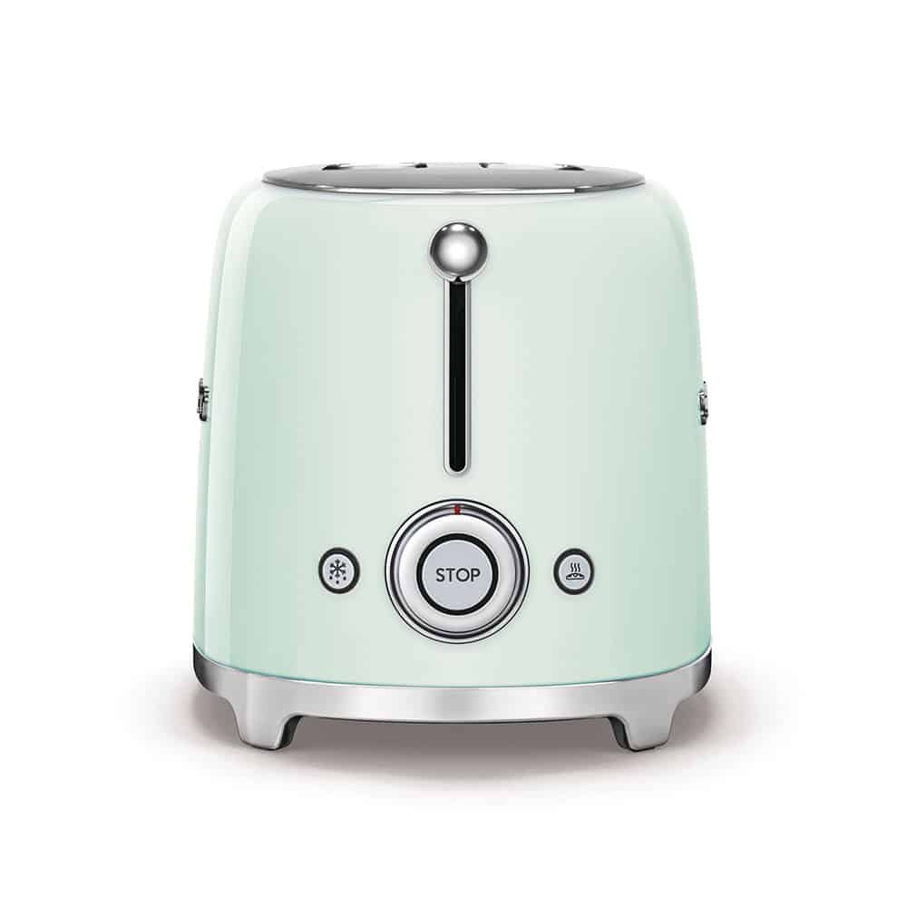 Smeg 50's Style 2-Slice Toaster, Gold Toasters| SMEG