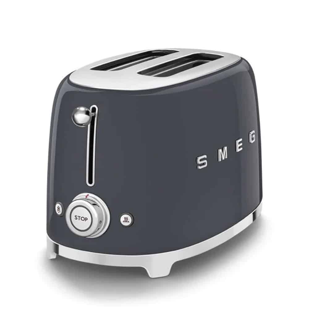Smeg 50's Style 2-Slice Toaster, Gold Toasters| SMEG