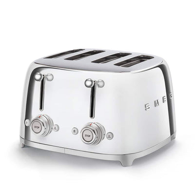 Smeg 50's Style 4 - Slot Toaster,steel - Al Rugaib Furniture
