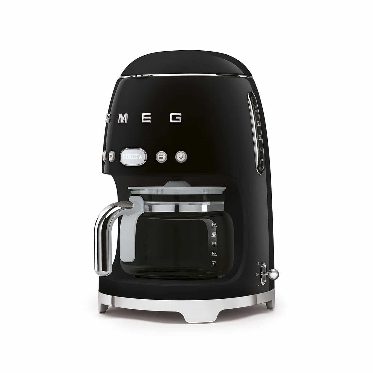Smeg 50's Style Drip FIlter Coffee Machine, Black Coffee Machines| SMEG
