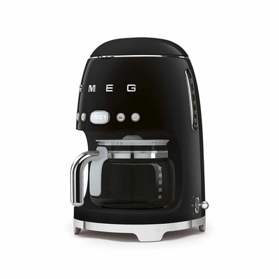 Smeg 50's Style Drip FIlter Coffee Machine, Black - Al Rugaib Furniture