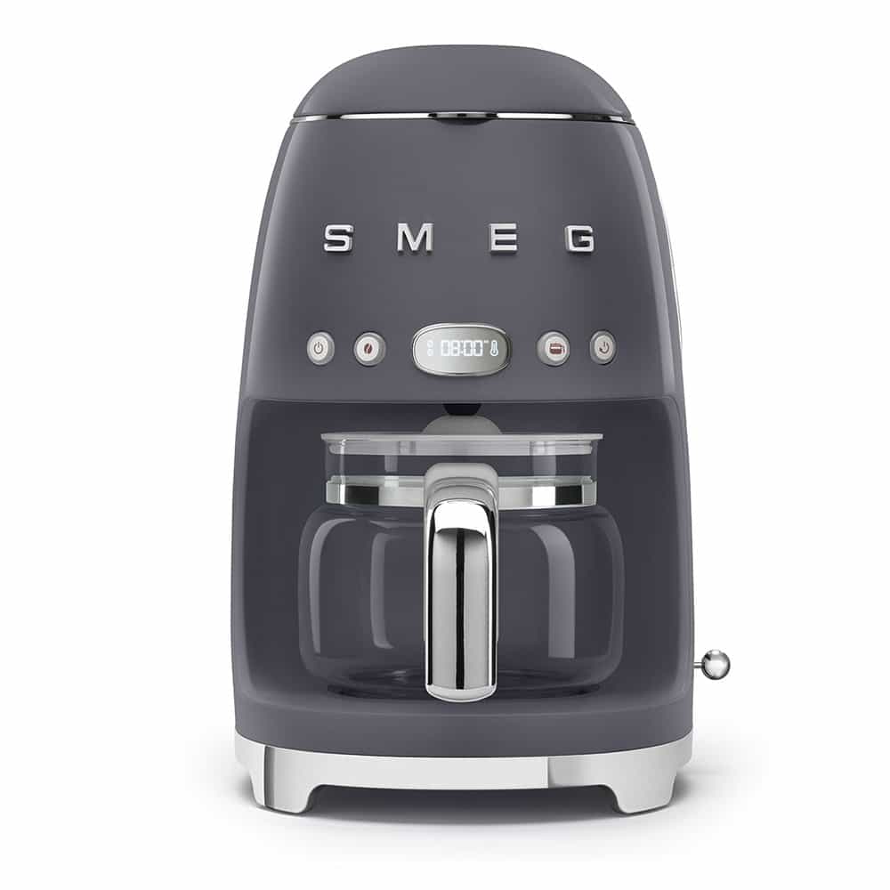 Smeg 50's Style Drip FIlter Coffee Machine, Black Coffee Machines| SMEG