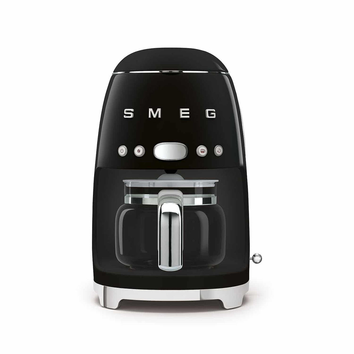 Smeg 50's Style Drip FIlter Coffee Machine, Black Coffee Machines| SMEG