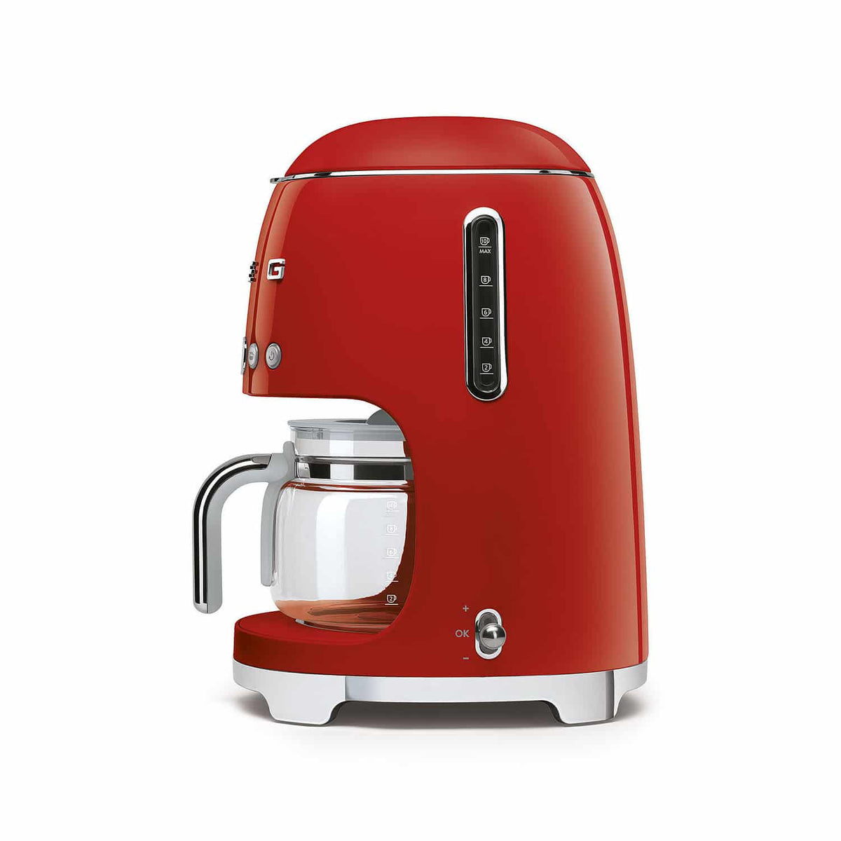 Smeg 50's Style Drip FIlter Coffee Machine, Black Coffee Machines| SMEG