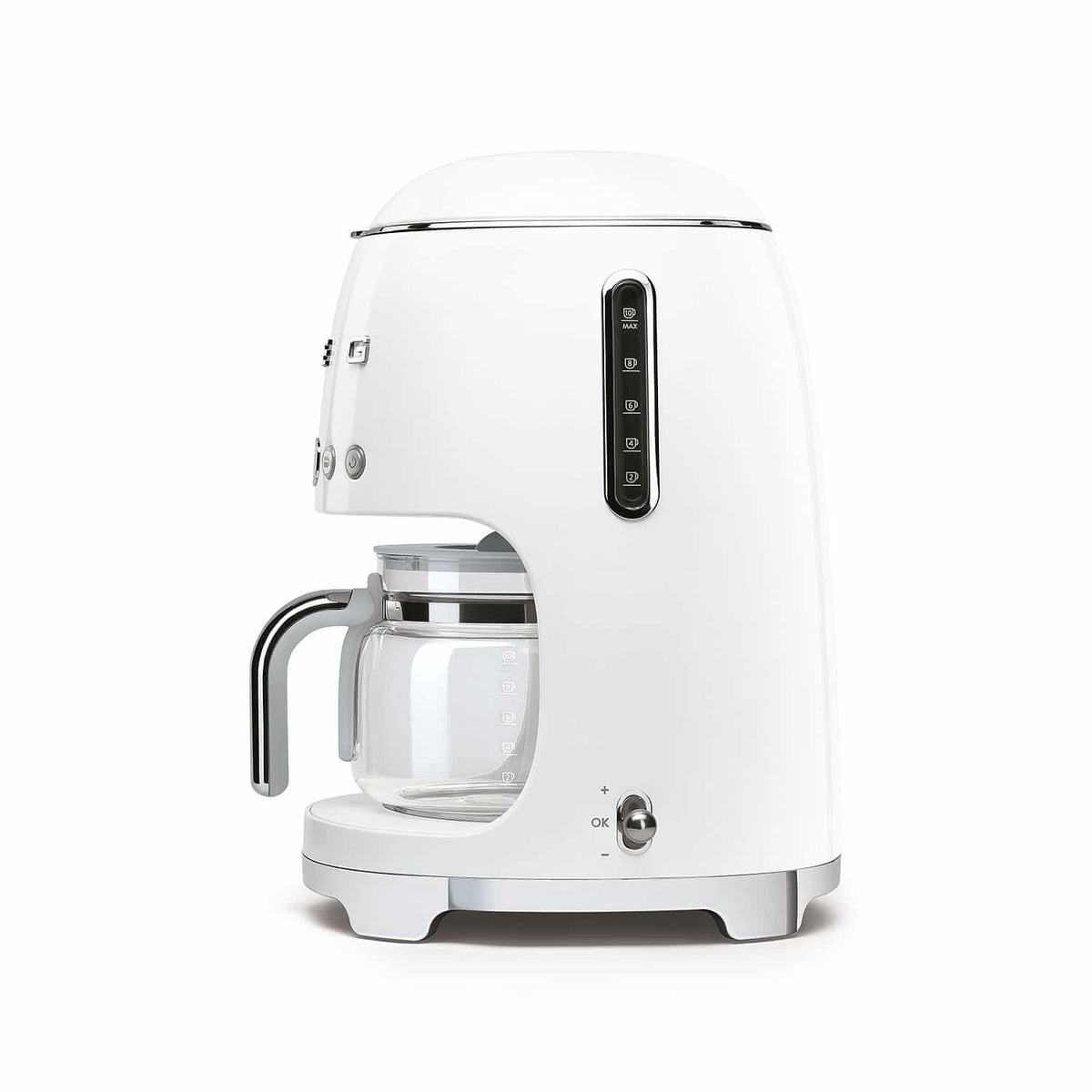 Smeg 50's Style Drip FIlter Coffee Machine, Black Coffee Machines| SMEG