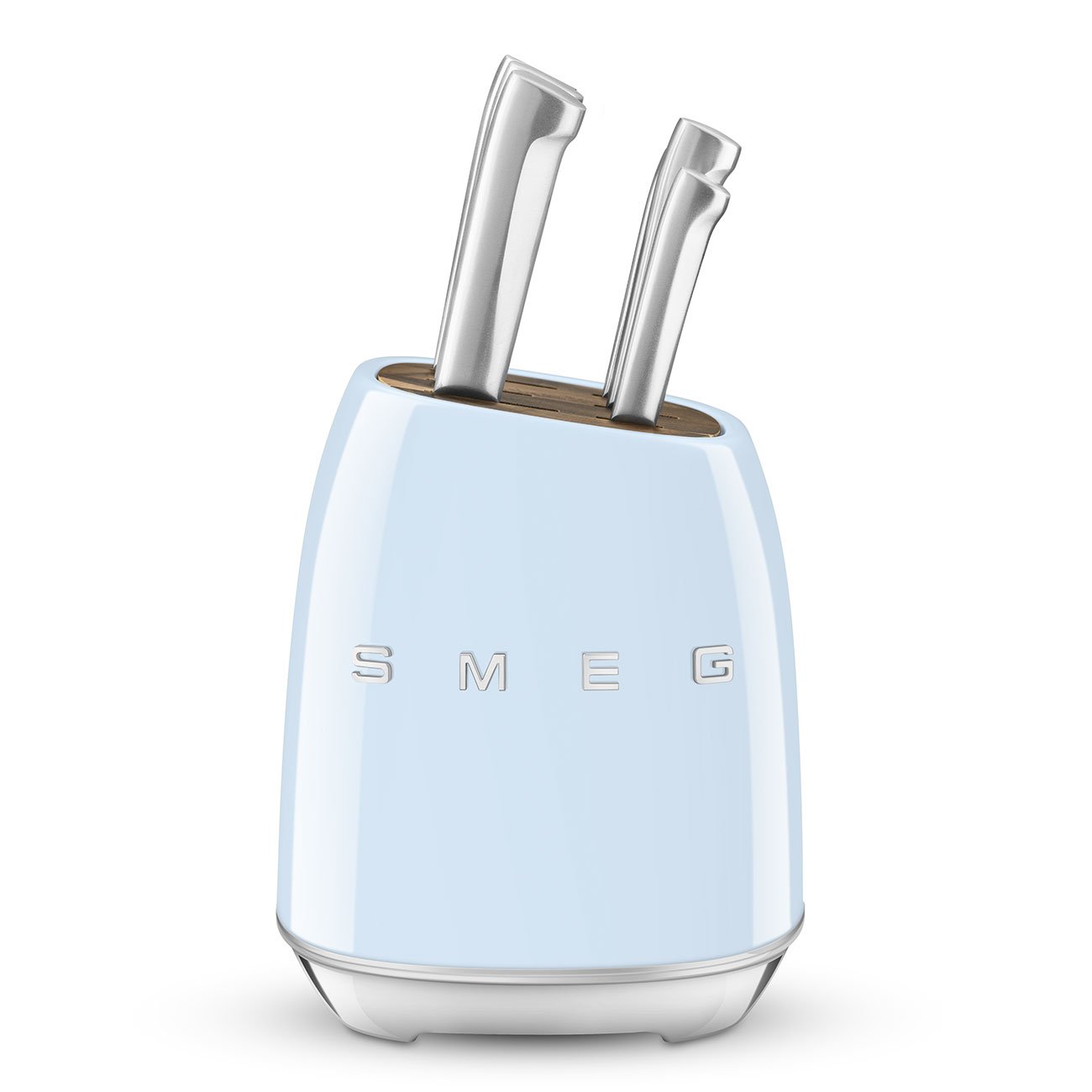 Smeg 50’s Style Knife Block Set in Knife Block Set| SMEG