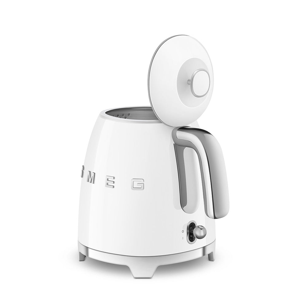 Smeg 50's Style Retro Mini Kettle 0.8 Litre, Black Kettles| SMEG