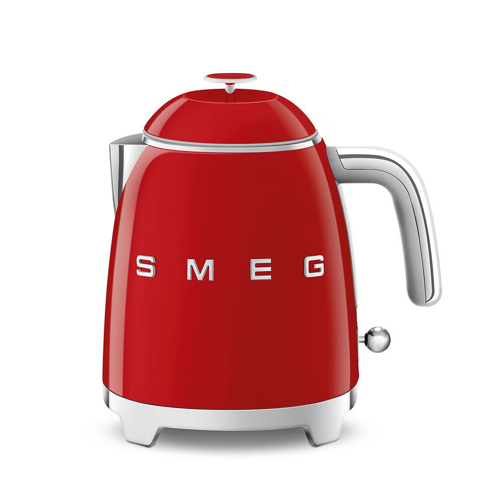 Smeg 50's Style Retro Mini Kettle 0.8 Litre, Black Kettles| SMEG