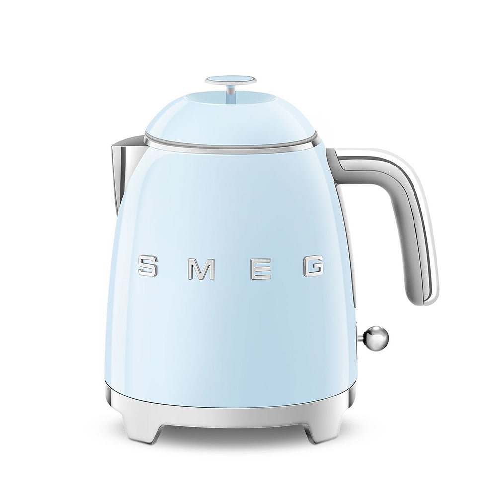 Smeg 50's Style Retro Mini Kettle 0.8 Litre, Black Kettles| SMEG