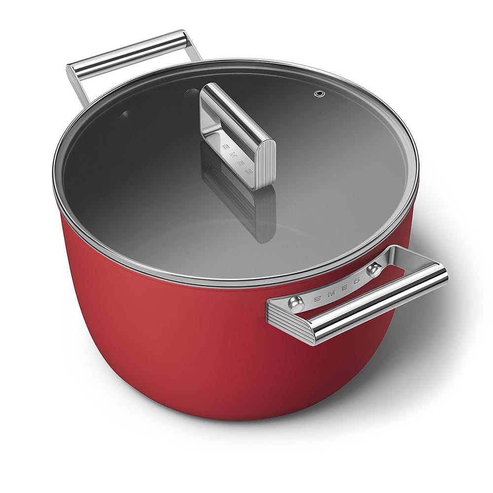 Smeg 50's Style Retro Non-Stick Casserole Dish Cookware 26 cm Cookwares| SMEG