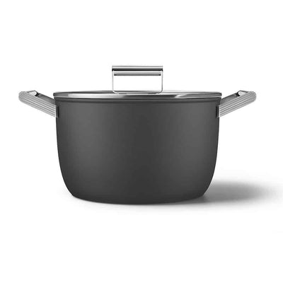 Smeg 50's Style Retro Non - Stick Casserole Dish Cookware 26 cm - Al Rugaib Furniture