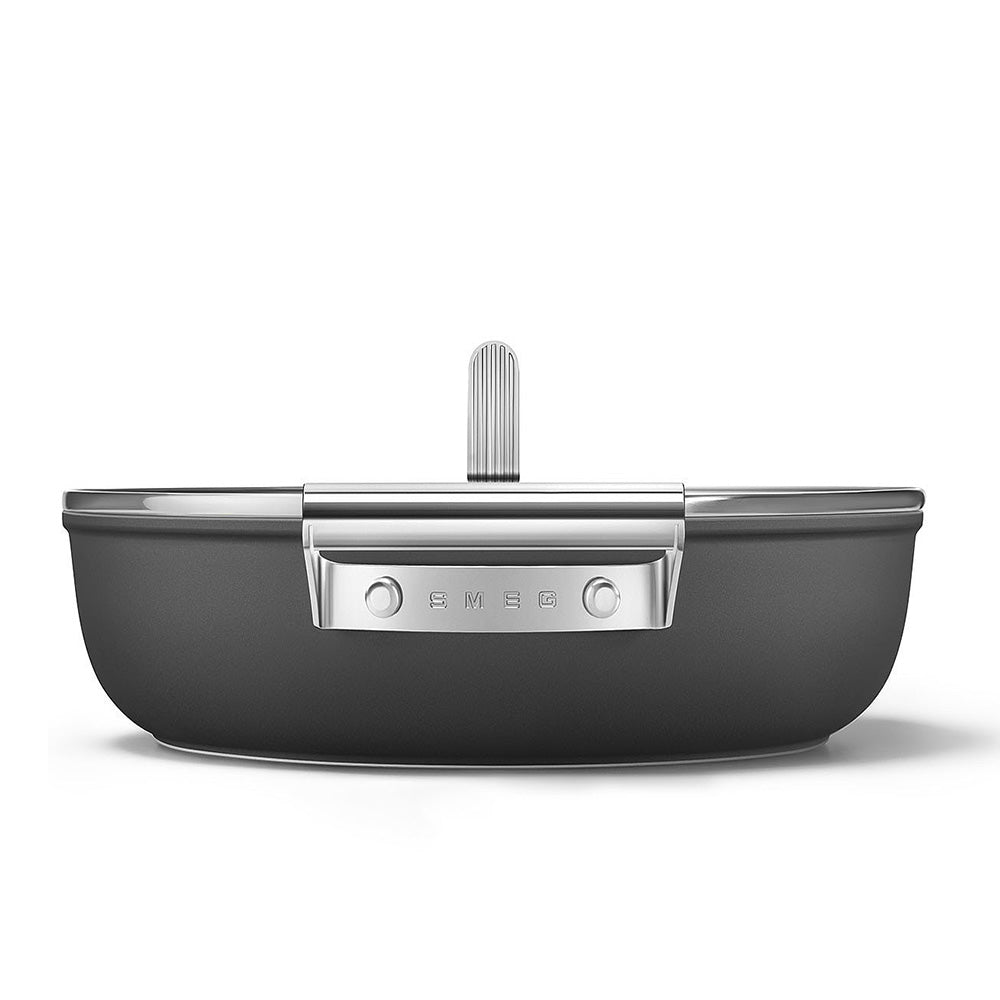 Smeg 50's Style Retro Non-Stick Deep Pan Cookware 28 cm Cookwares| SMEG