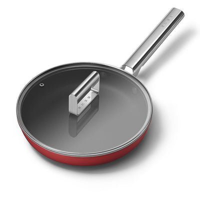 Smeg 50's Style Retro Non - Stick Frying Pan Cookware 24 cm - Al Rugaib Furniture