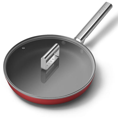 Smeg 50's Style Retro Non - Stick Frying Pan Cookware 28 cm - Al Rugaib Furniture