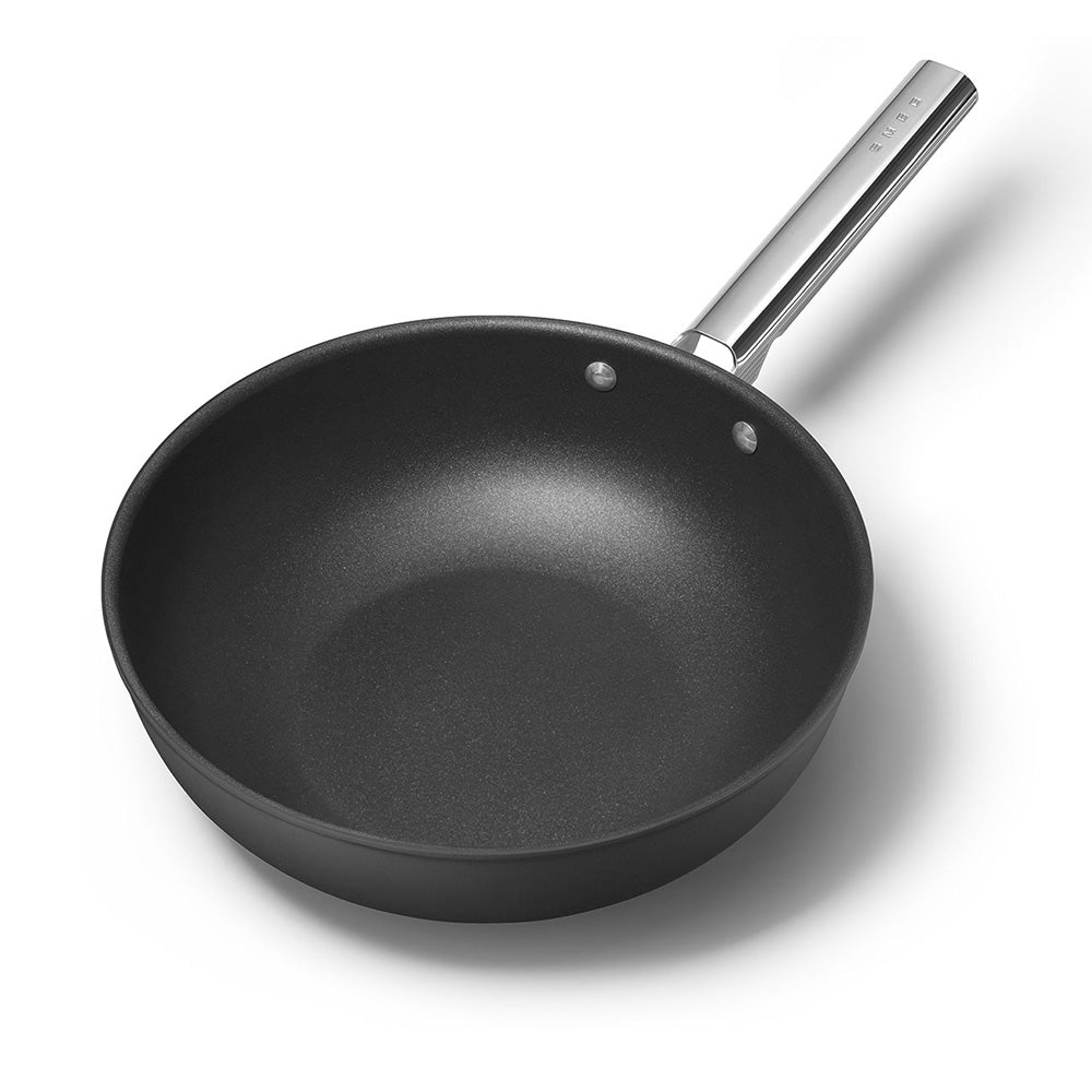 Smeg 50's Style Retro Non-Stick Wok Cookware 30 cm Cookwares| SMEG