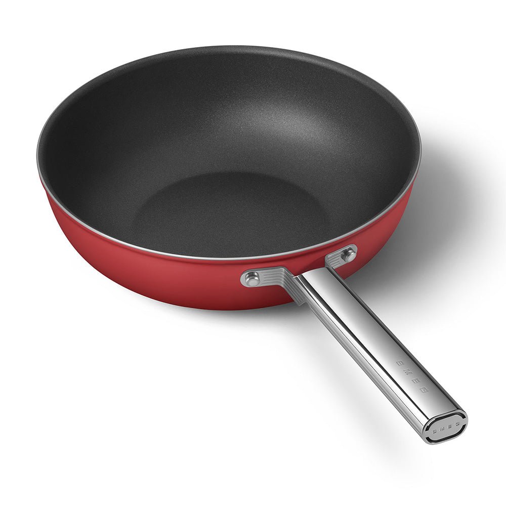 Smeg 50's Style Retro Non-Stick Wok Cookware 30 cm Cookwares| SMEG
