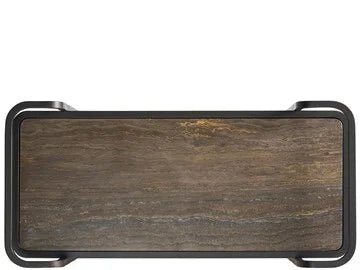 Smoked Bronze Bar Cart Serving Carts| Universal