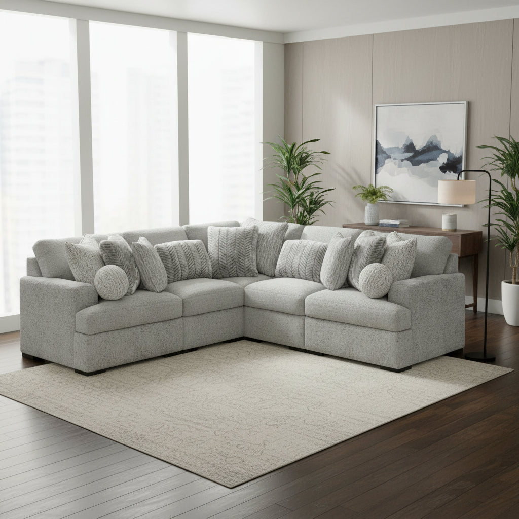 Snodoodle 5-Piece Sectional Sectionals| Ashley Homestore