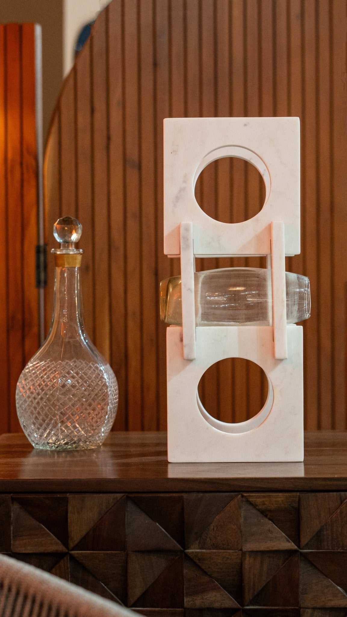 Snow Bottle Rack Table Decors| Roots Furniture
