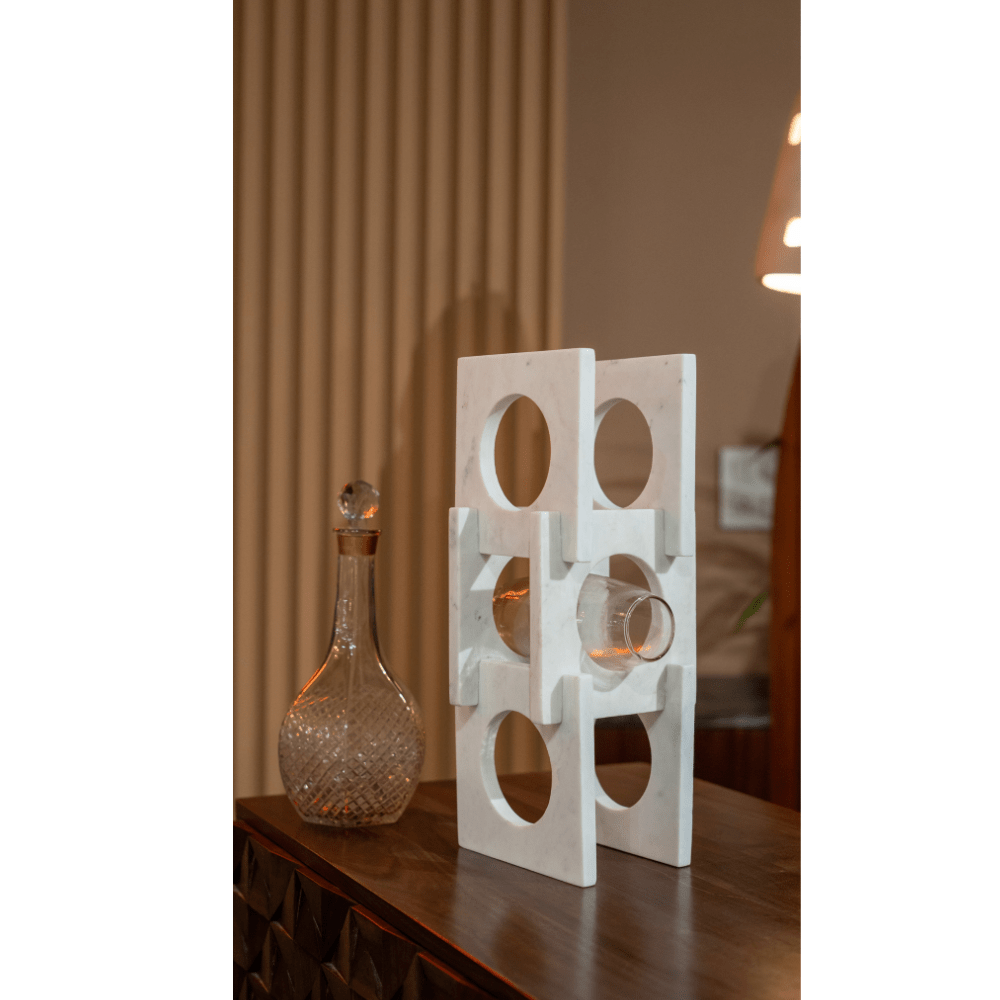 Snow Bottle Rack Table Decors| Roots Furniture
