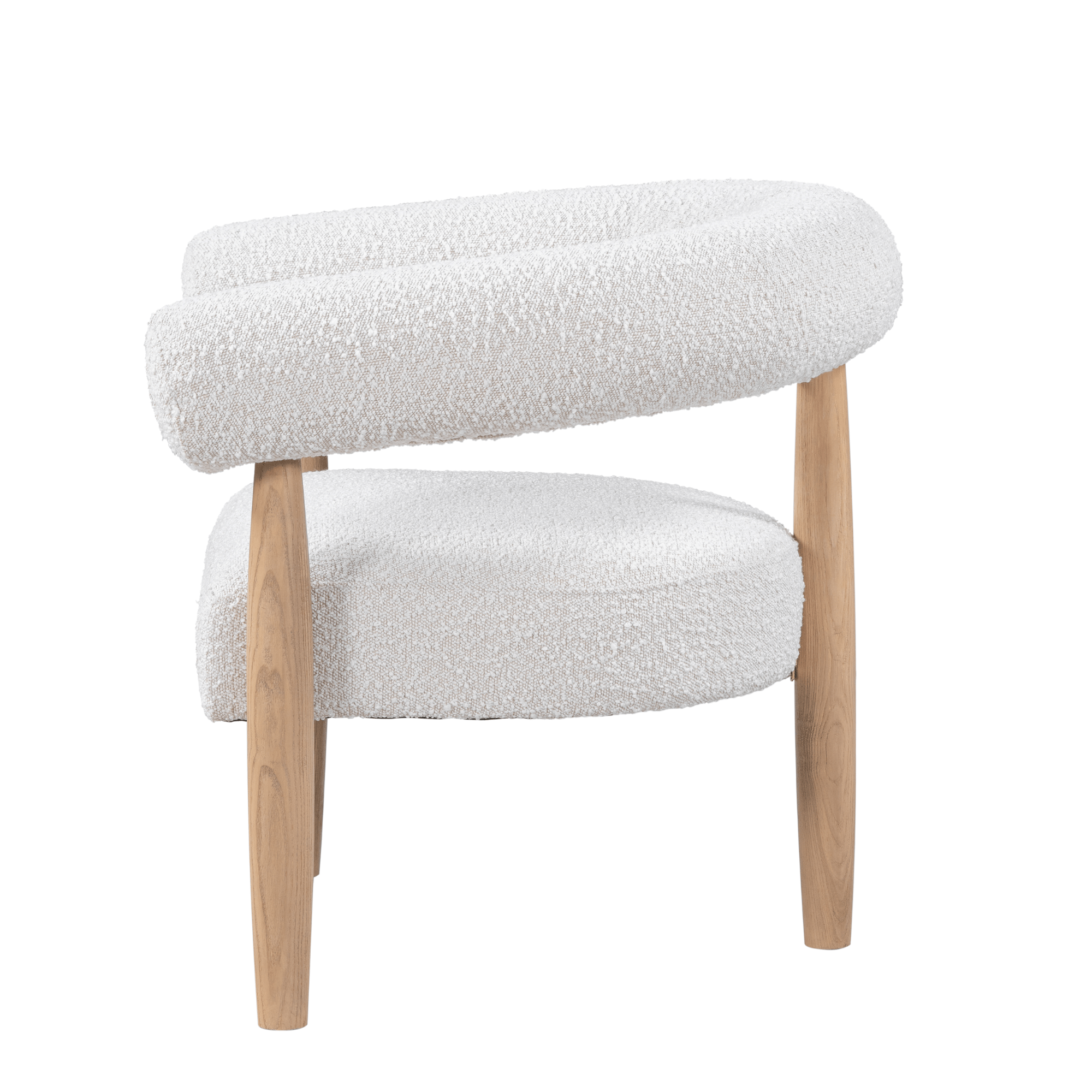Snow Linen Beige Accent Chair Chairs| Roots Furniture