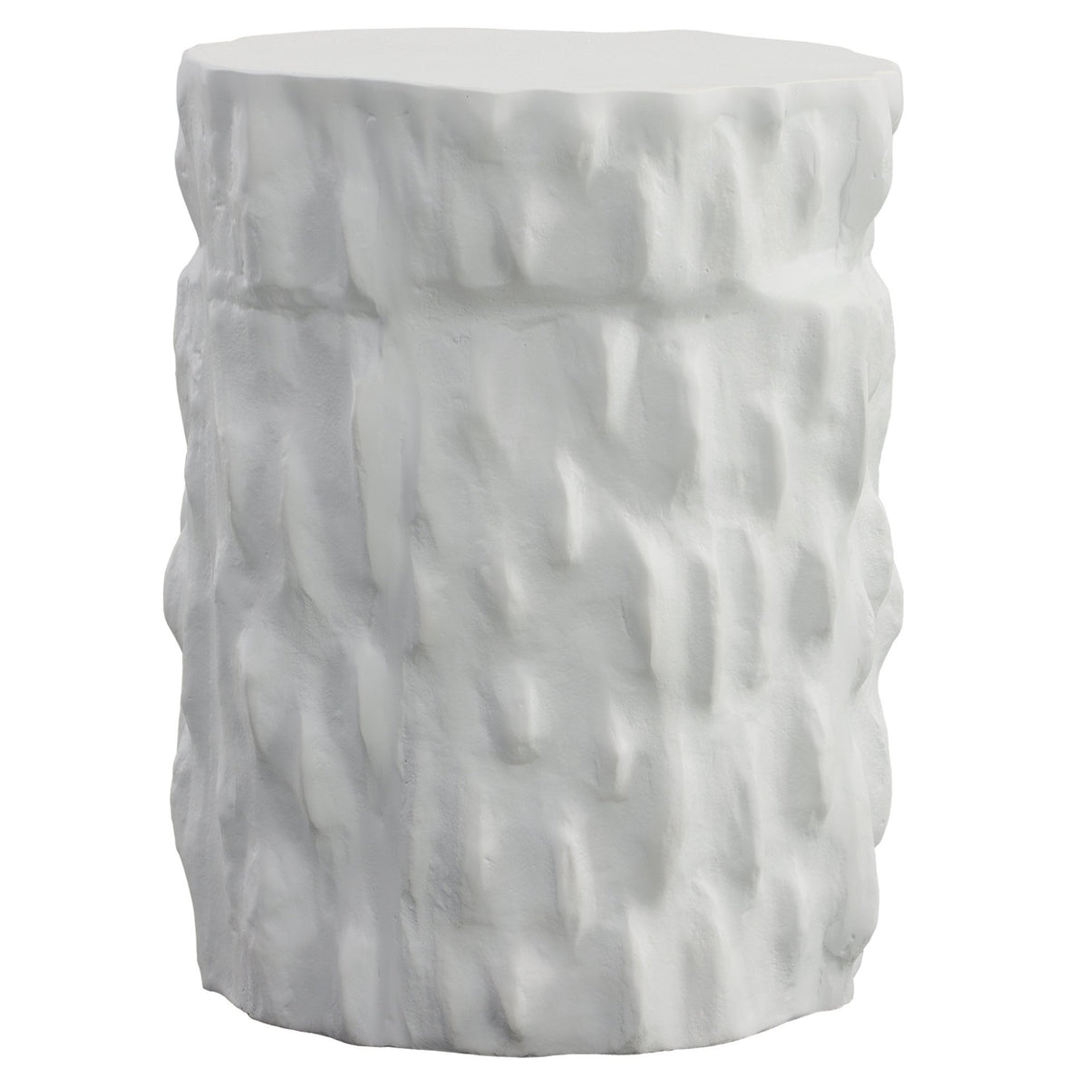 Snowbank Accent Table - Tall Table Decors| Uttermost