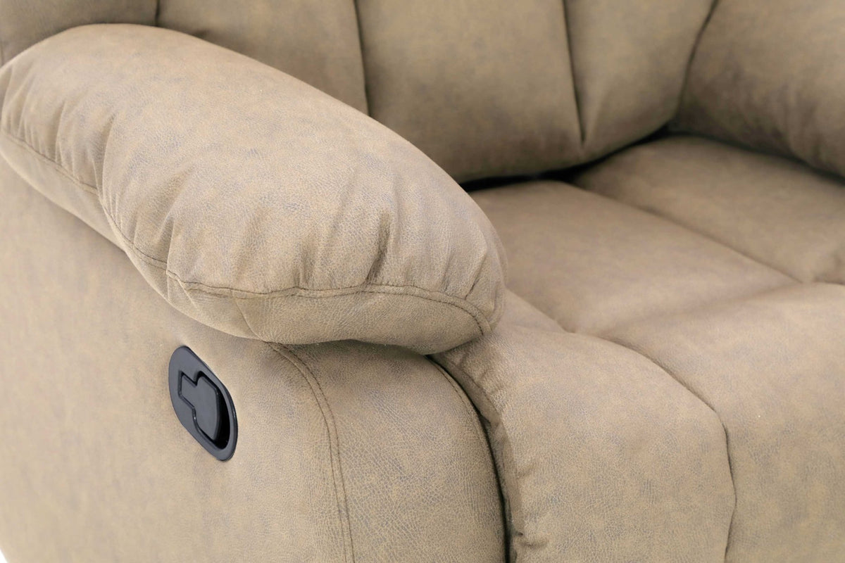 SnugLux Manual Beige Recliner Recliners| Roots Furniture