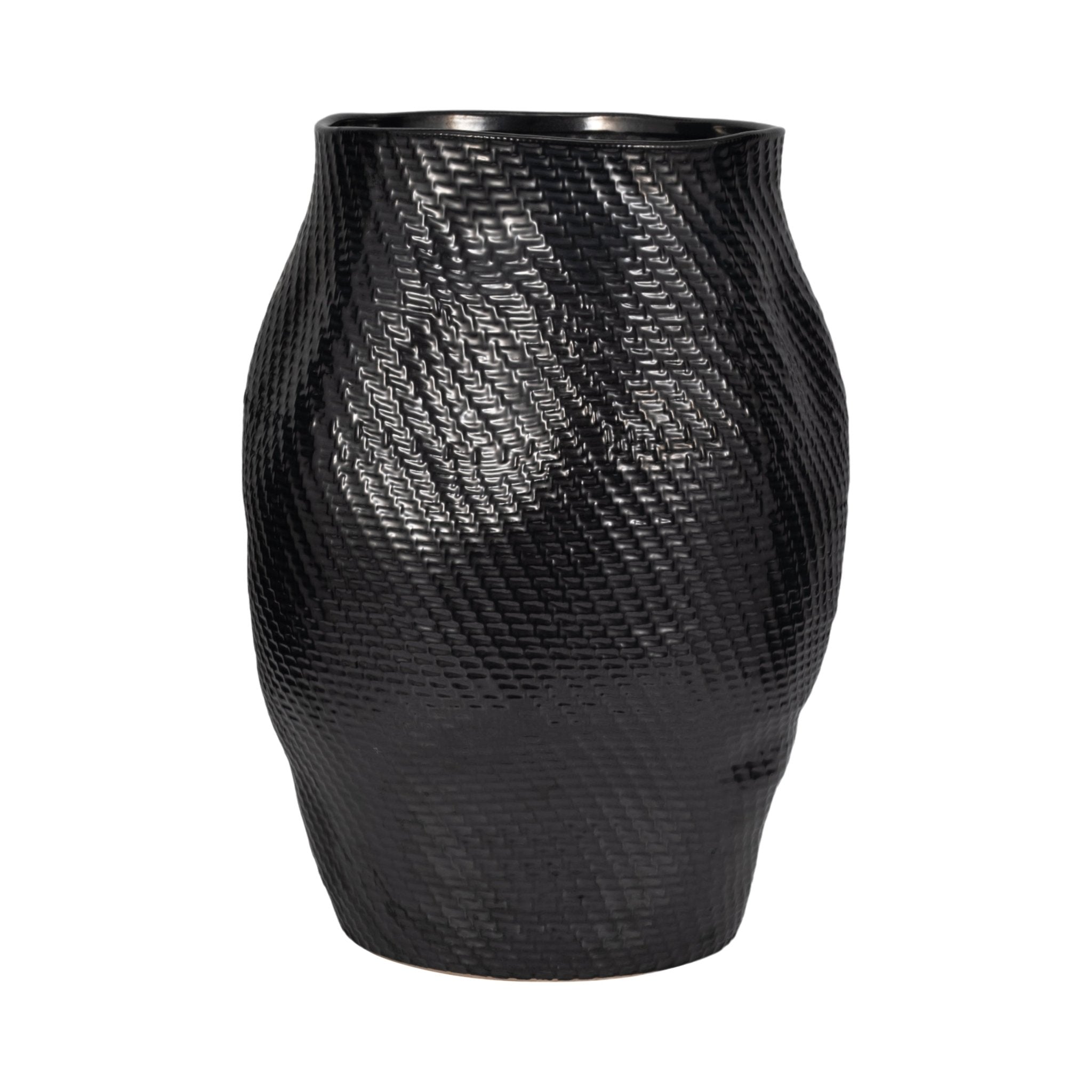 Sobaek Vase, Black Vases and Jars| Sagebrook Home