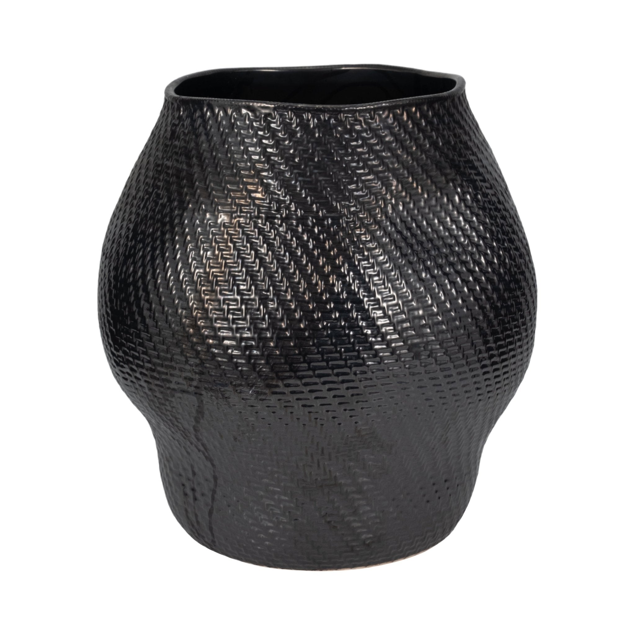 Sobaek Vase, Black Vases and Jars| Sagebrook Home