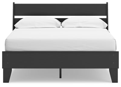 Socalle Full Panel Platform Bed - Al Rugaib Furniture