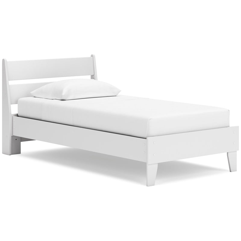Socalle Twin Panel Platform Bed - Al Rugaib Furniture