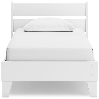 Socalle Twin Panel Platform Bed - Al Rugaib Furniture