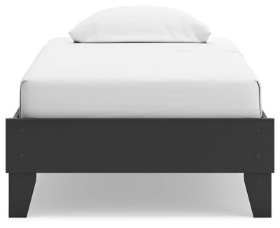 Socalle Twin Platform Bed - Al Rugaib Furniture