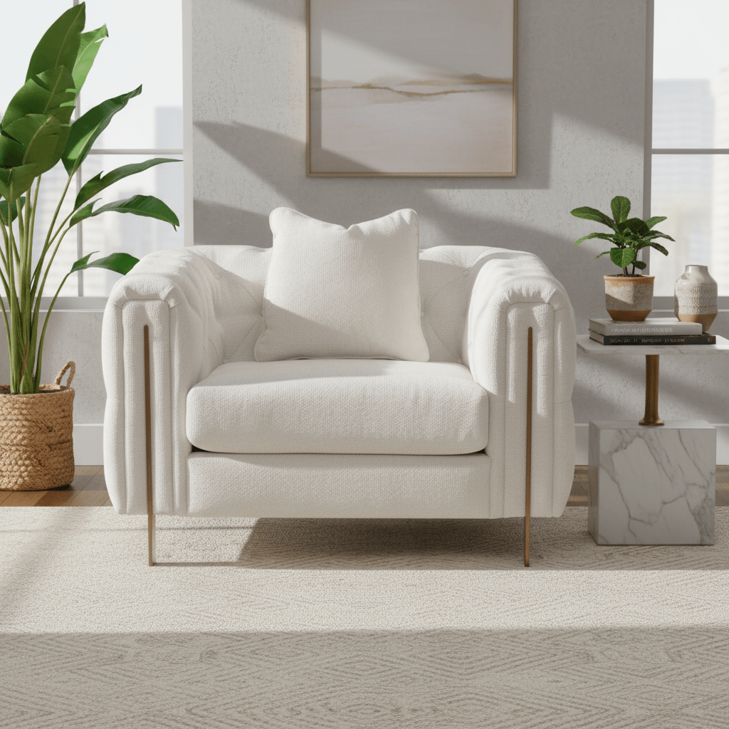 Sofia Beige Chair W118 Chairs| Roots Furniture