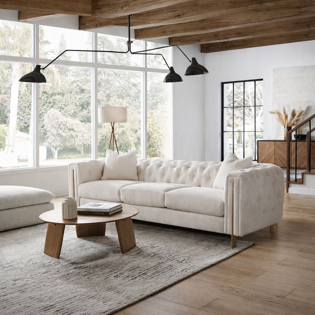 Sofia Beige Sofa W245 Sofas & Loveseats| Roots Furniture