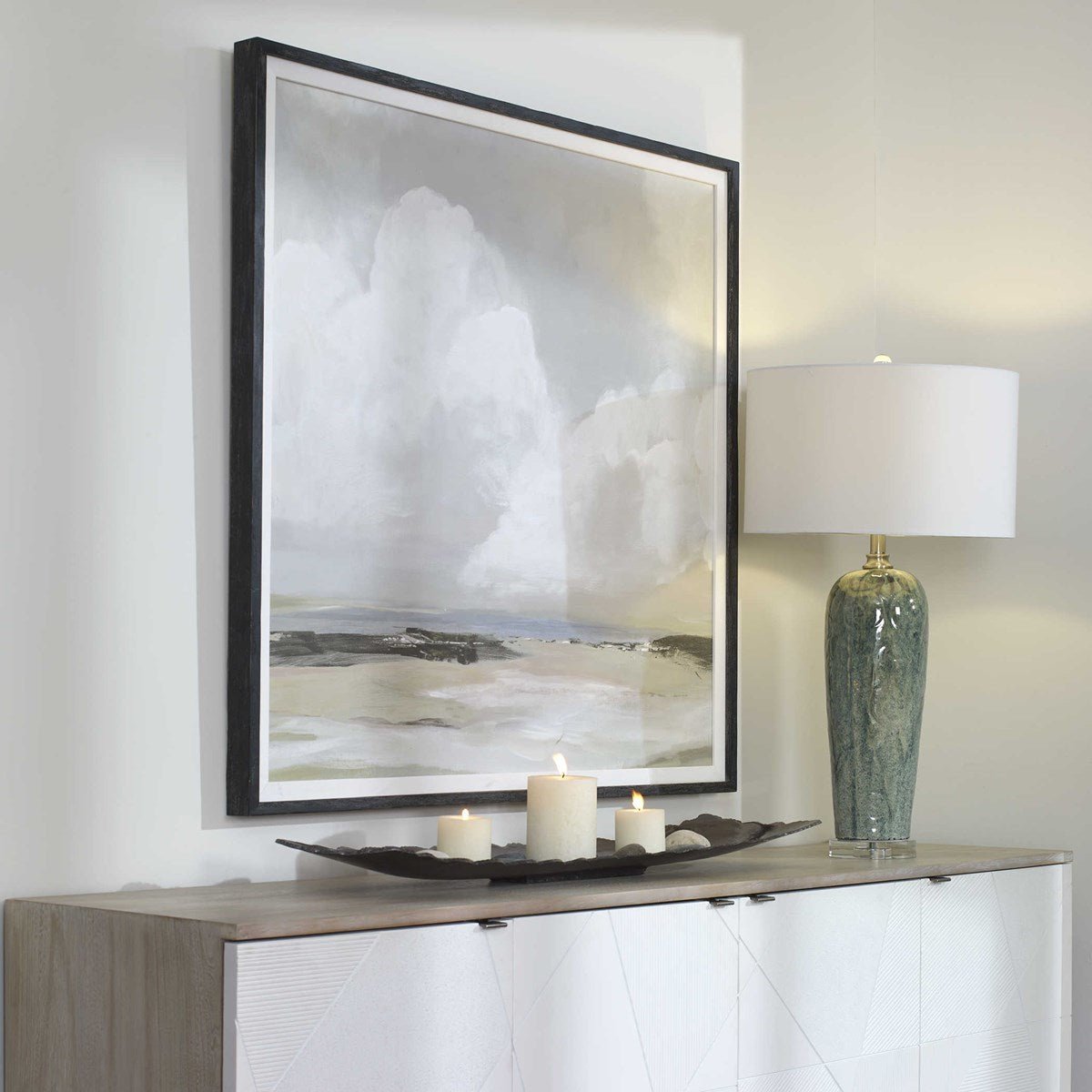 Soft Clouds Framed Print Paintings & Pictures| Uttermost